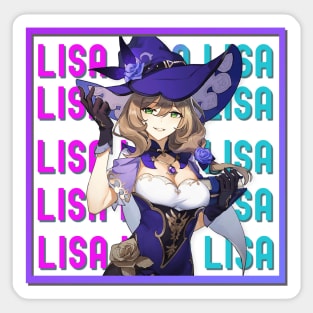 Genshin Impact Lisa Sticker